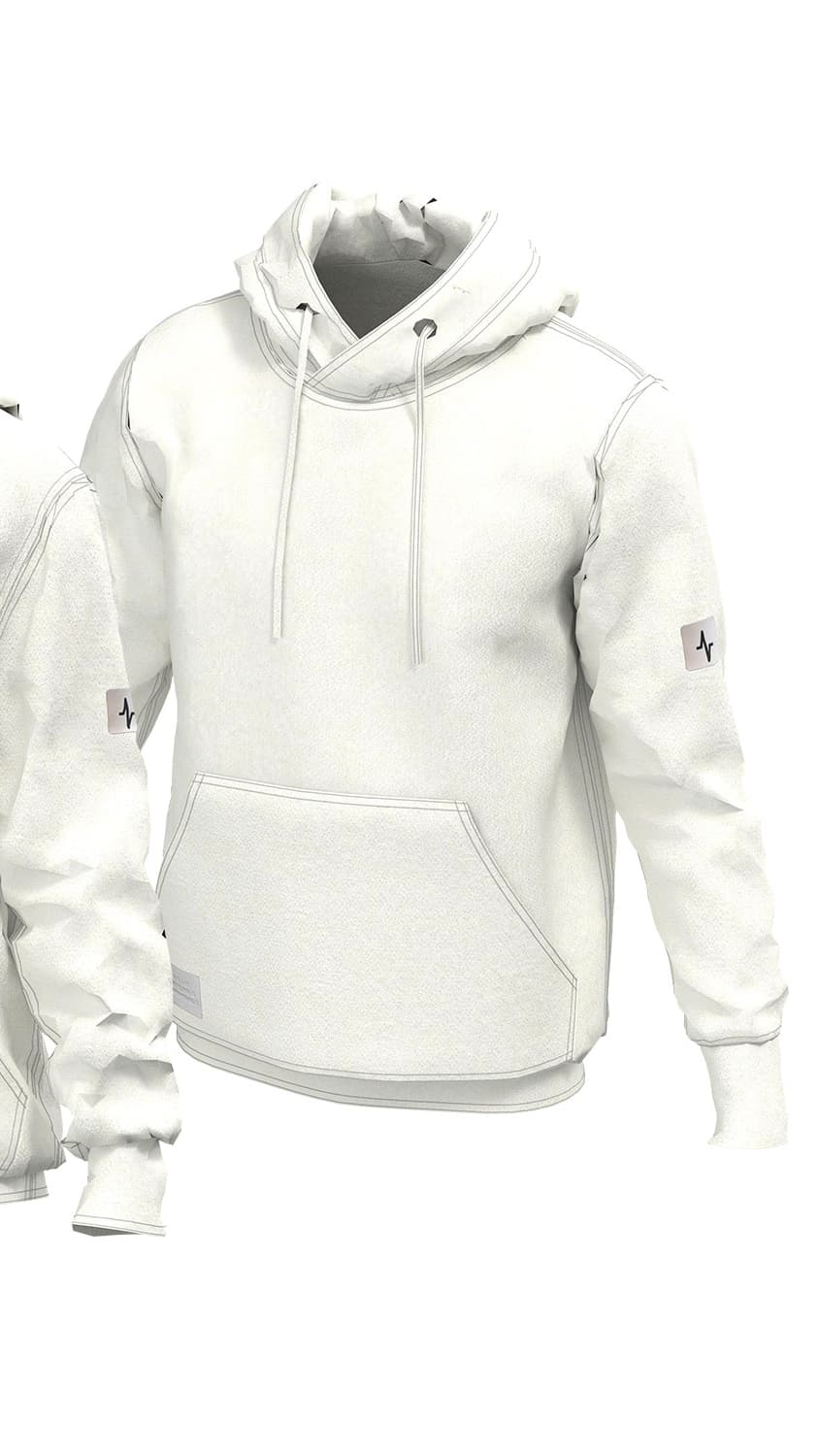 هودی نخی کلاه‌دار مردانه در برند UrbanFlex