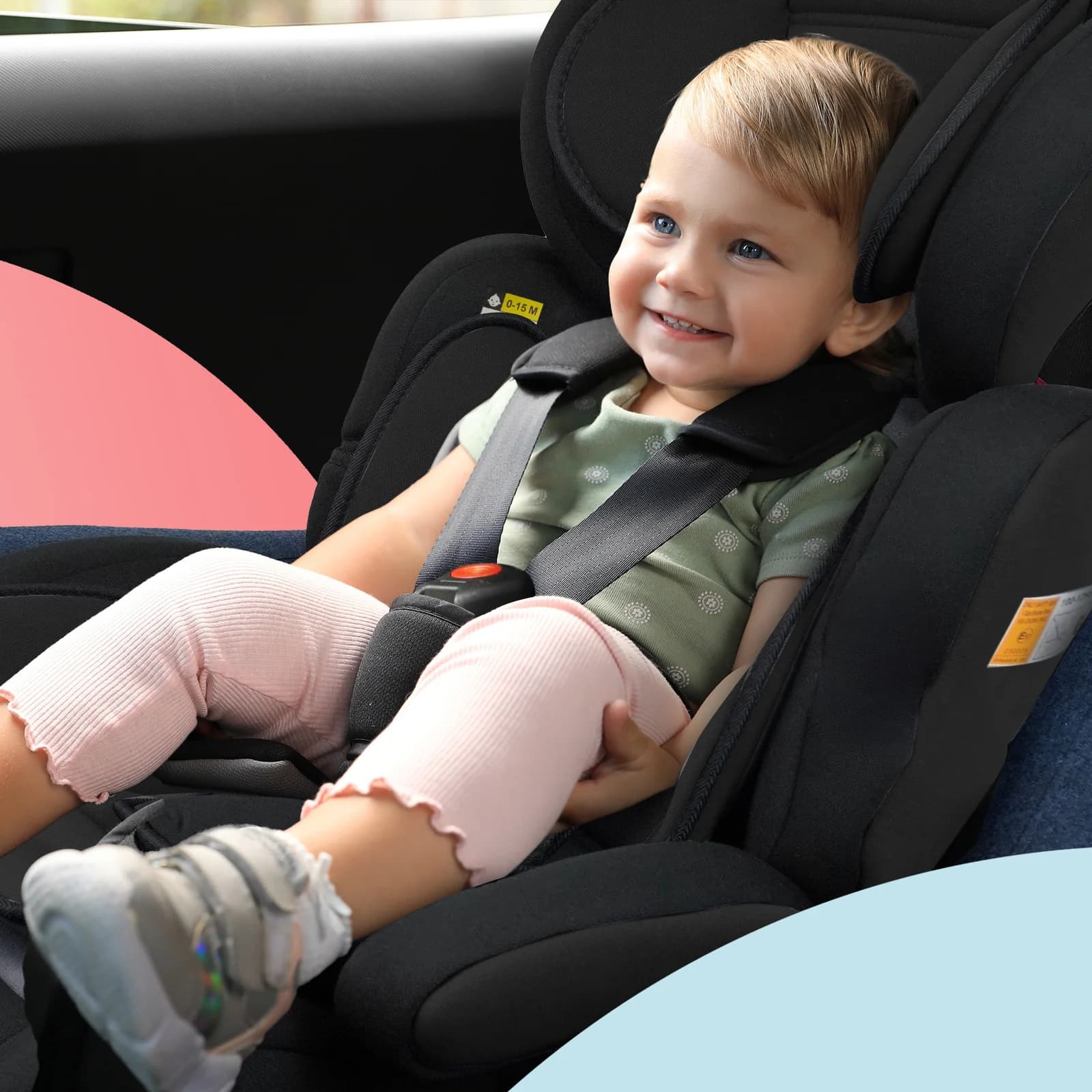 صندلی خودرو قابل تنظیم (Adjustable Car Seat for Toddlers & Children)